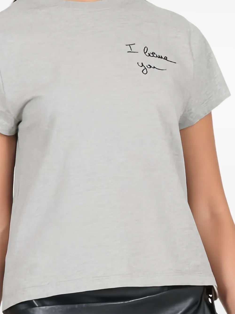 LOEWE playera bordada manga corta