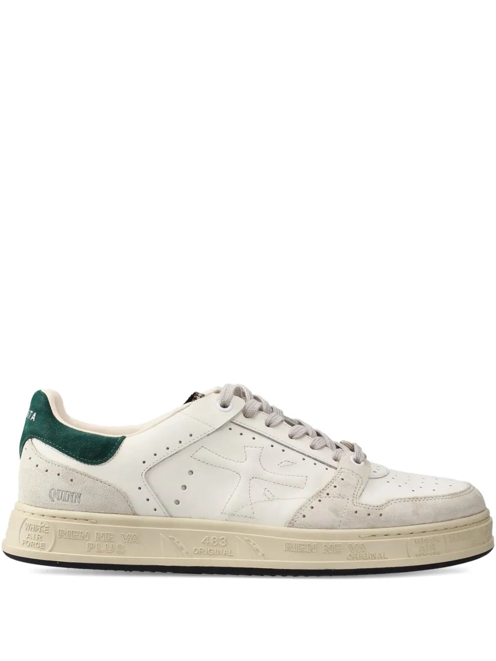 Premiata tenis QUINN de piel y gamuza