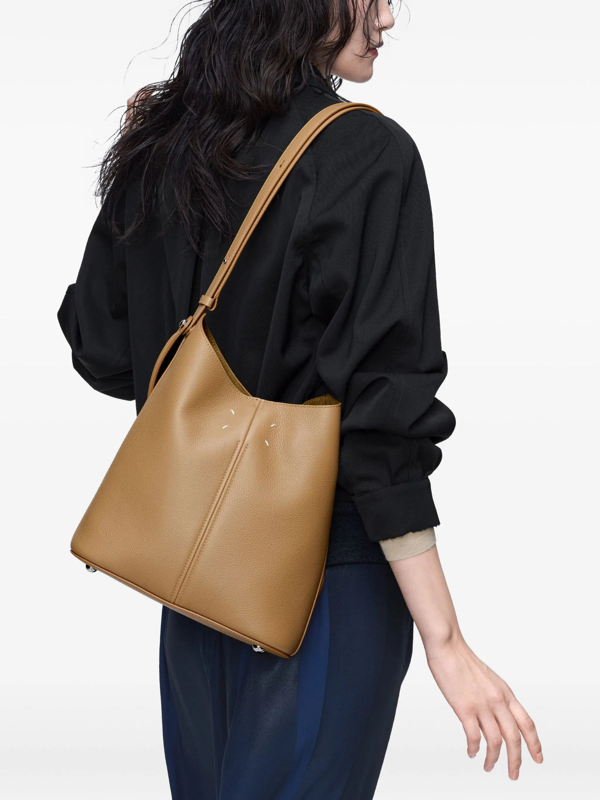 Maison Margiela tote Dress-Age de piel - Marrón - imagen 2