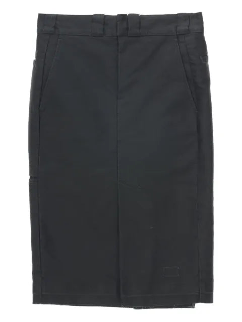 Maison Margiela falda lápiz midi con bolsillo - imagen 1