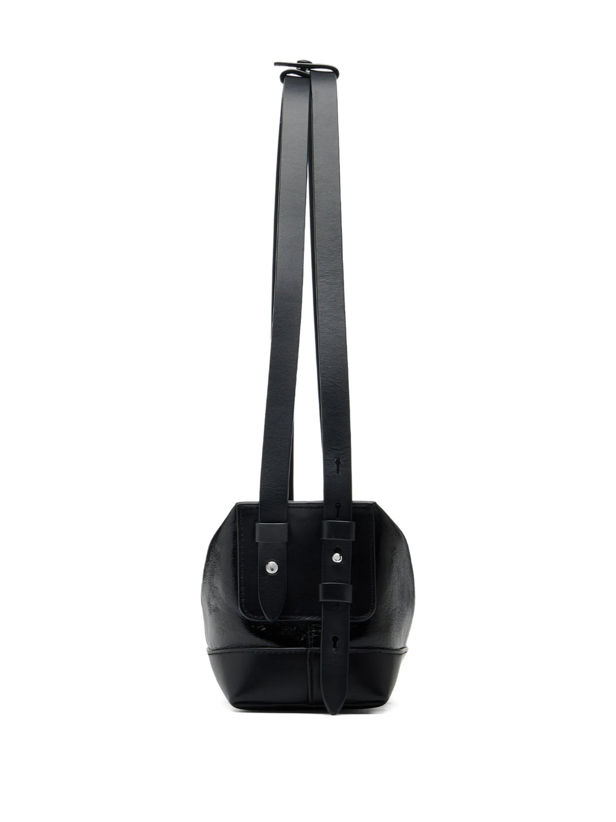 Maison Margiela bolsa de hombro con cinturón - Negro - imagen 3