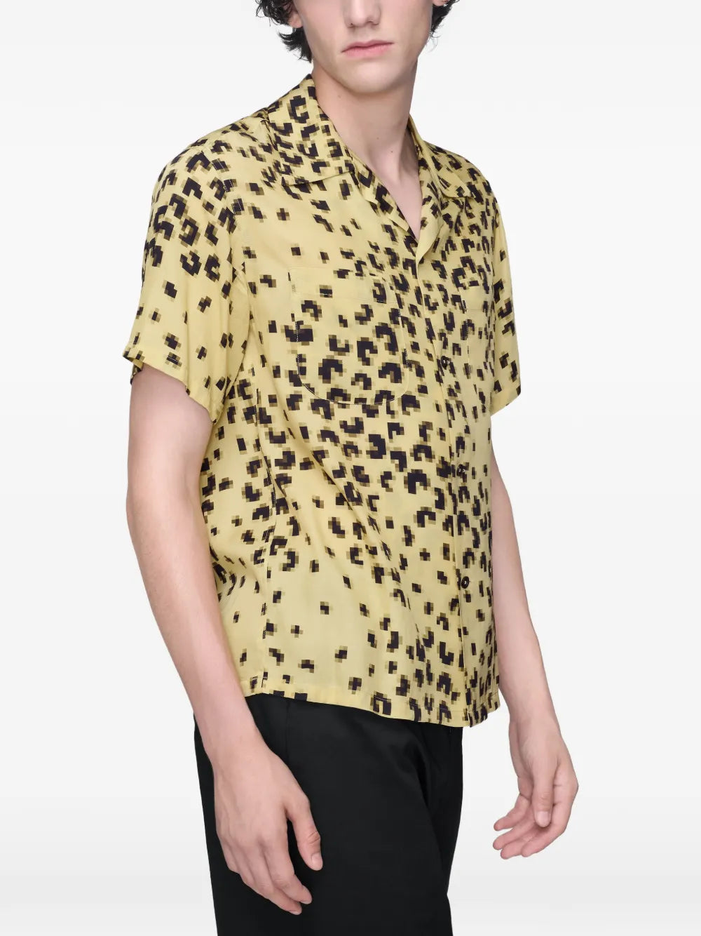 Maison Margiela camisa Pixel - Amarillo - imagen 4