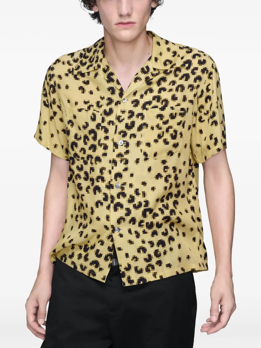 Maison Margiela camisa Pixel - Amarillo - imagen 3