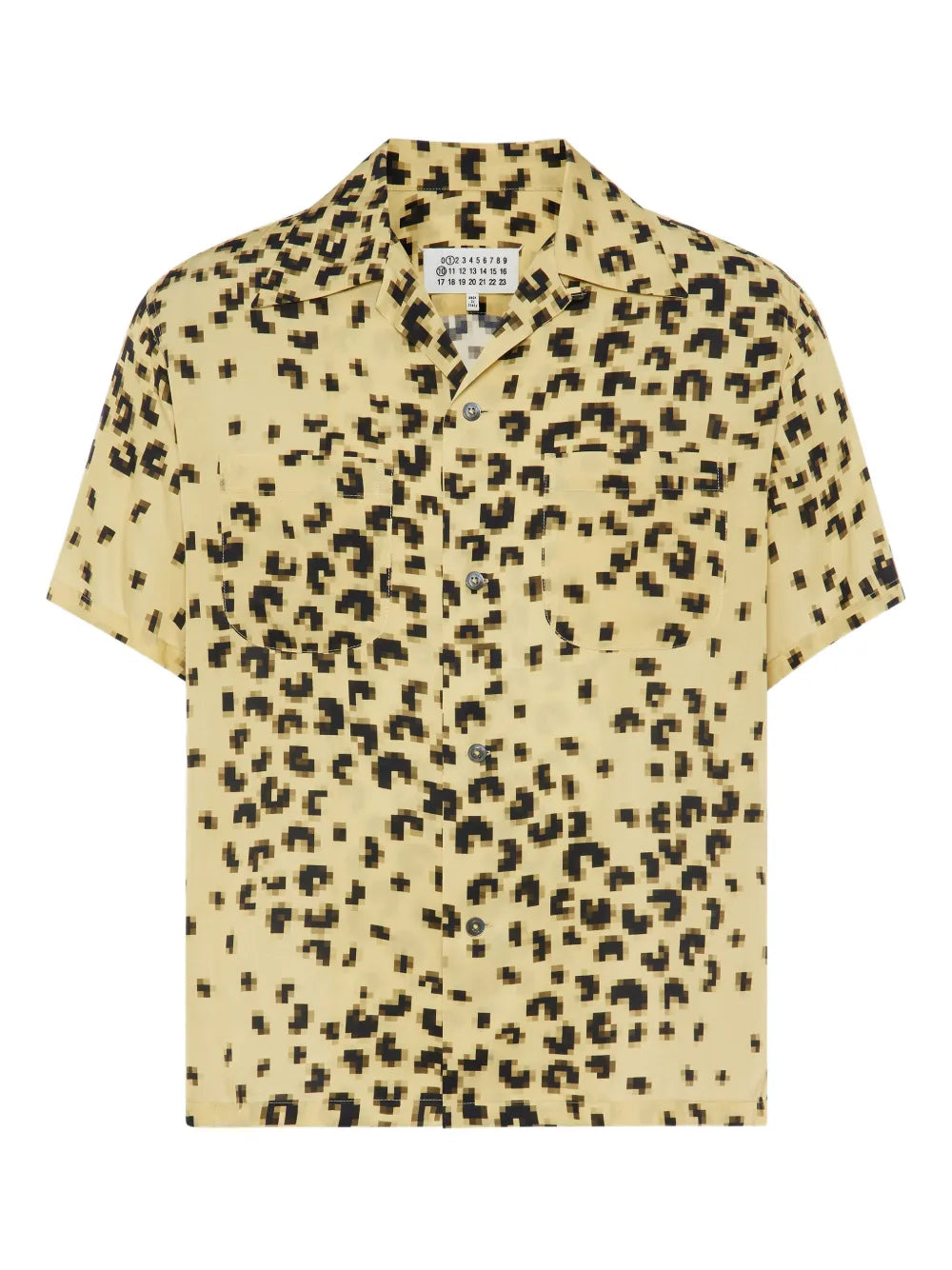 Maison Margiela camisa Pixel - Amarillo - imagen 1