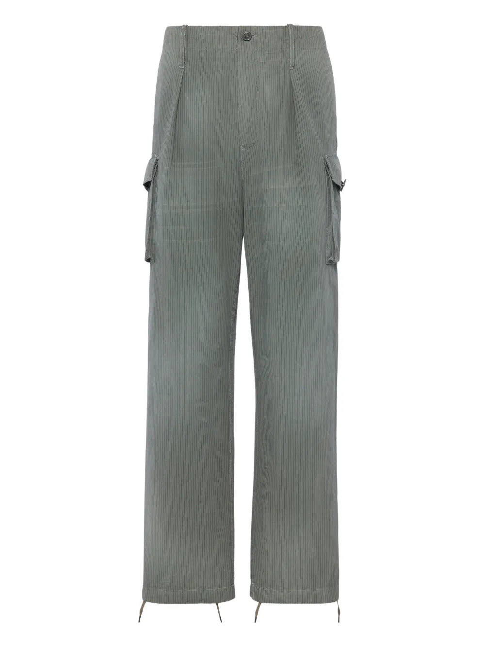 Maison Margiela pantalones cargo en mezcla de algodón - Gris - imagen 1