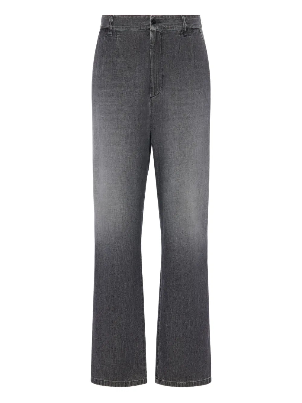 Maison Margiela jeans rectos con efecto desgastado - Gris - imagen 1