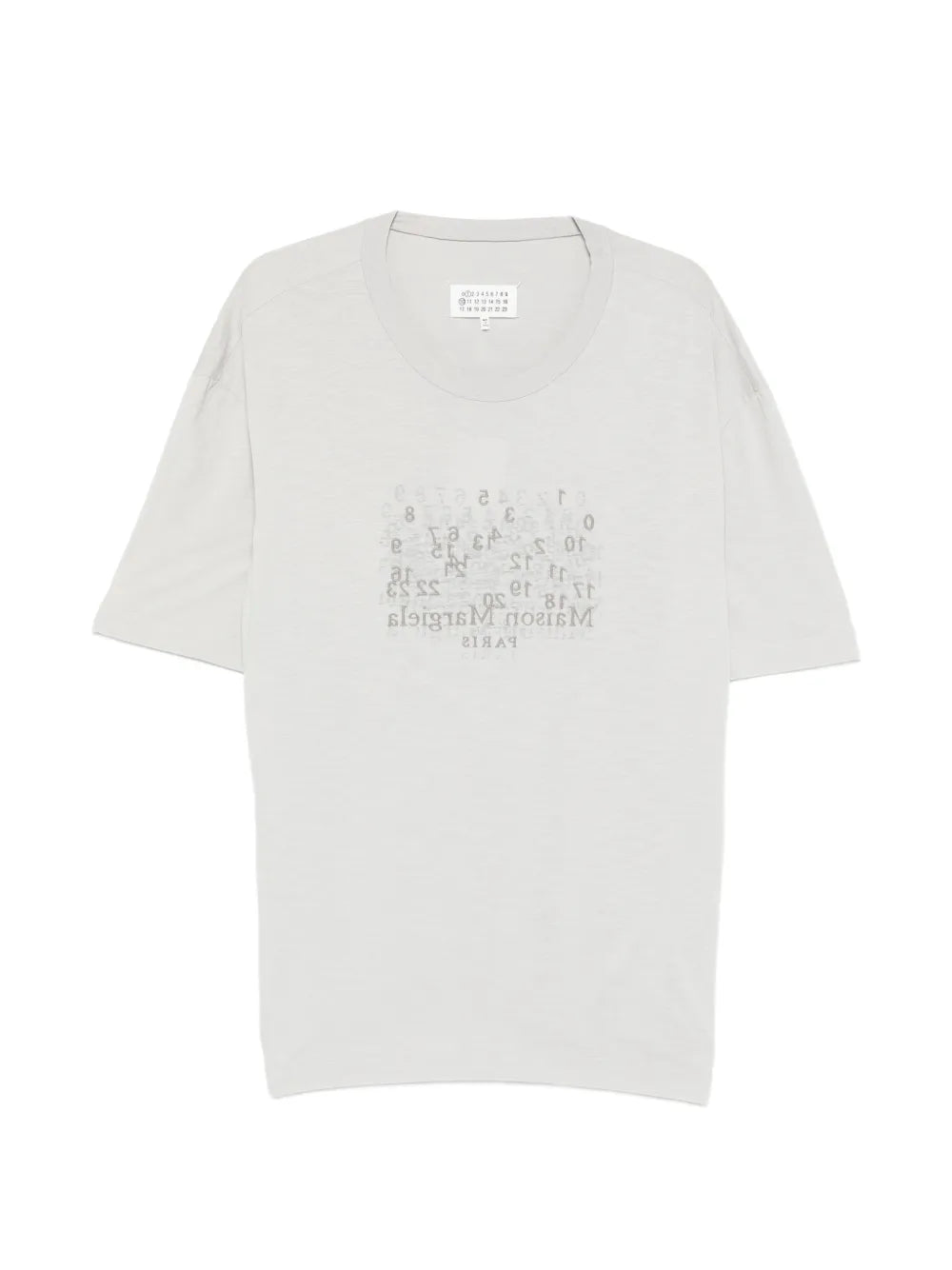 Maison Margiela playera con motivo gráfico - Gris - imagen 1