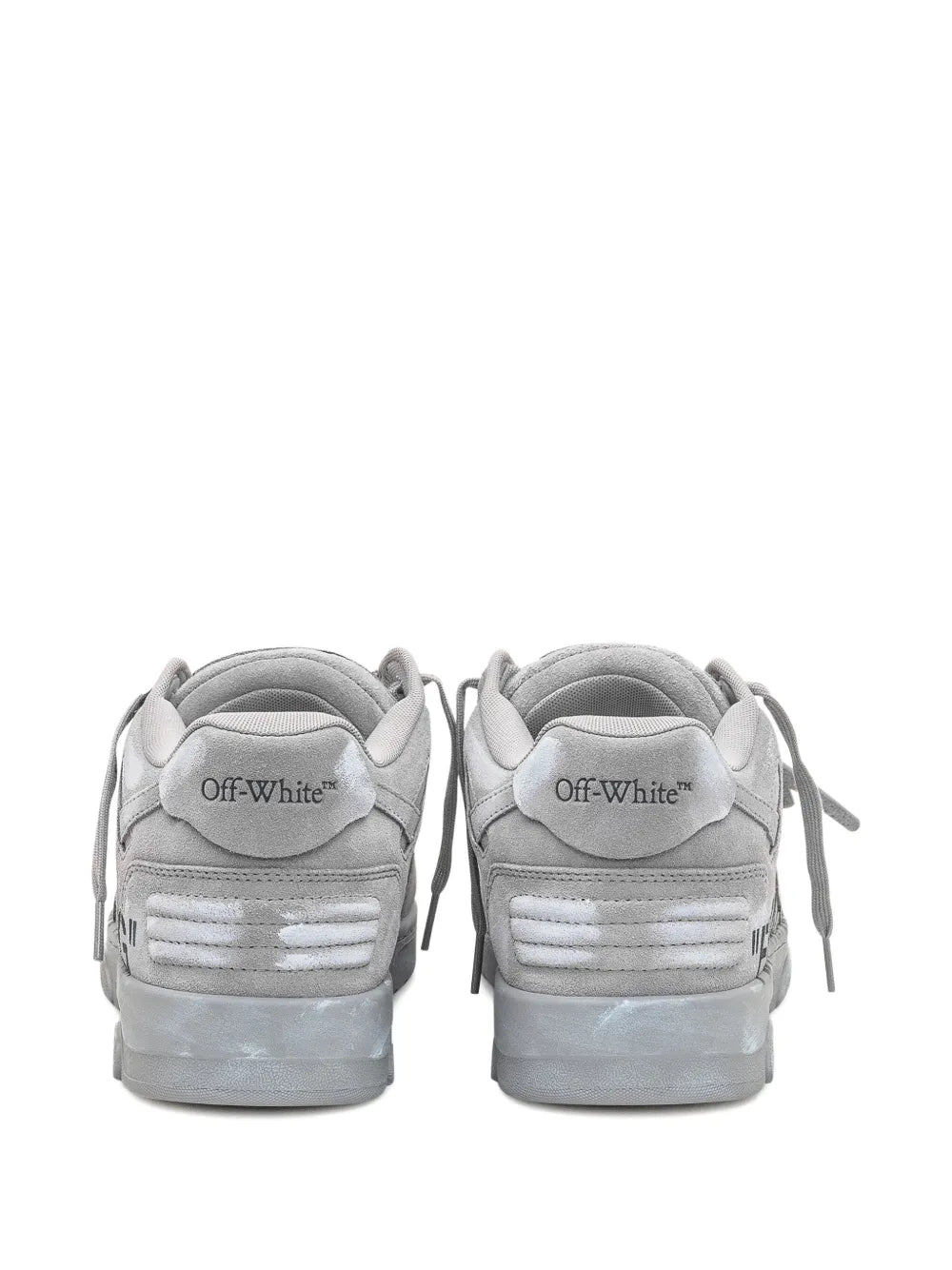 Off-White tenis bajos con agujetas