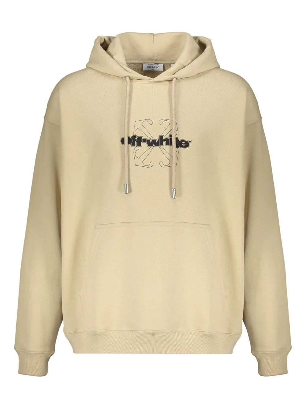Off-White hoodie con bolsillo en la parte delantera