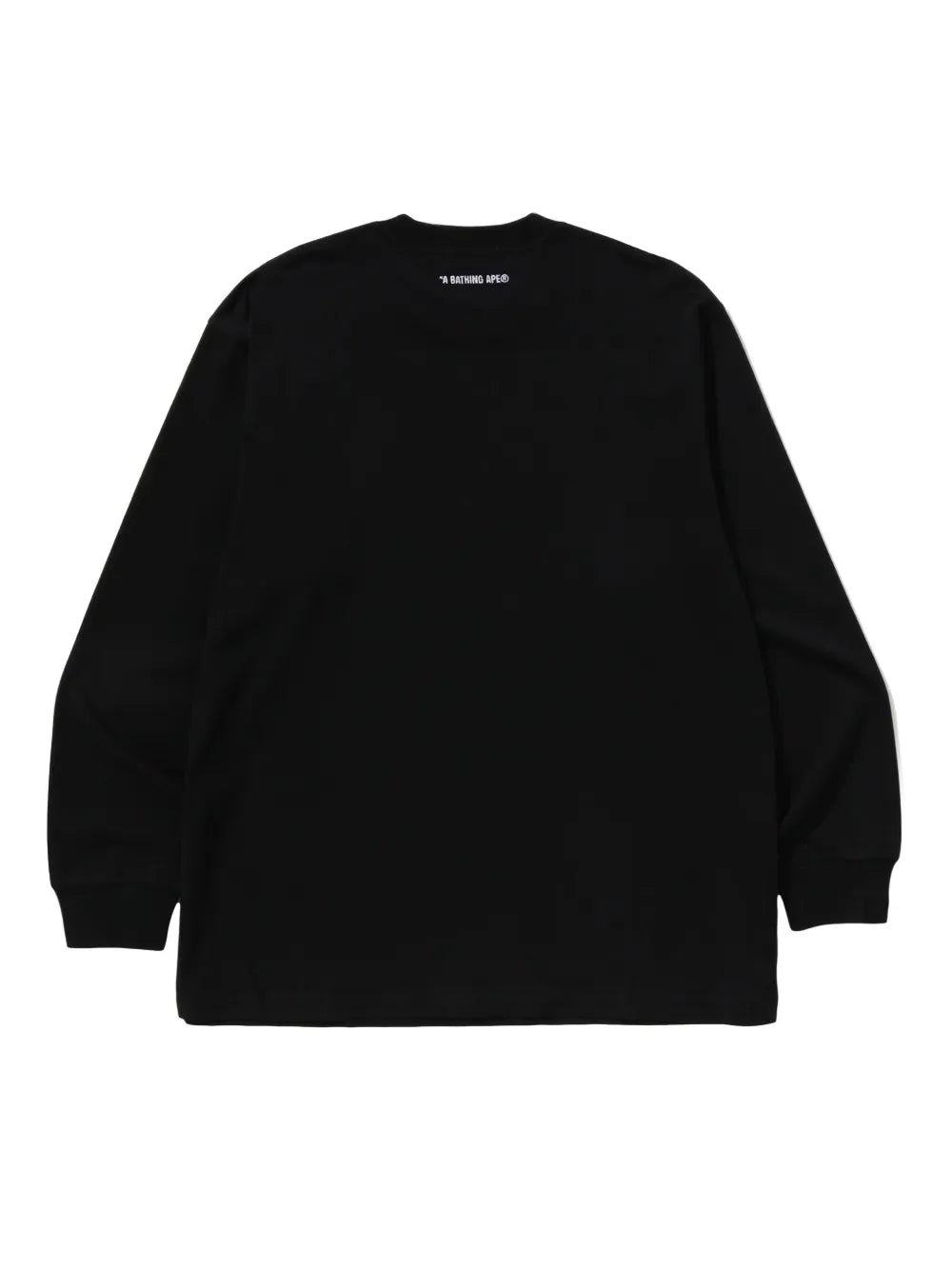 A BATHING APE® suéter con parche del logo