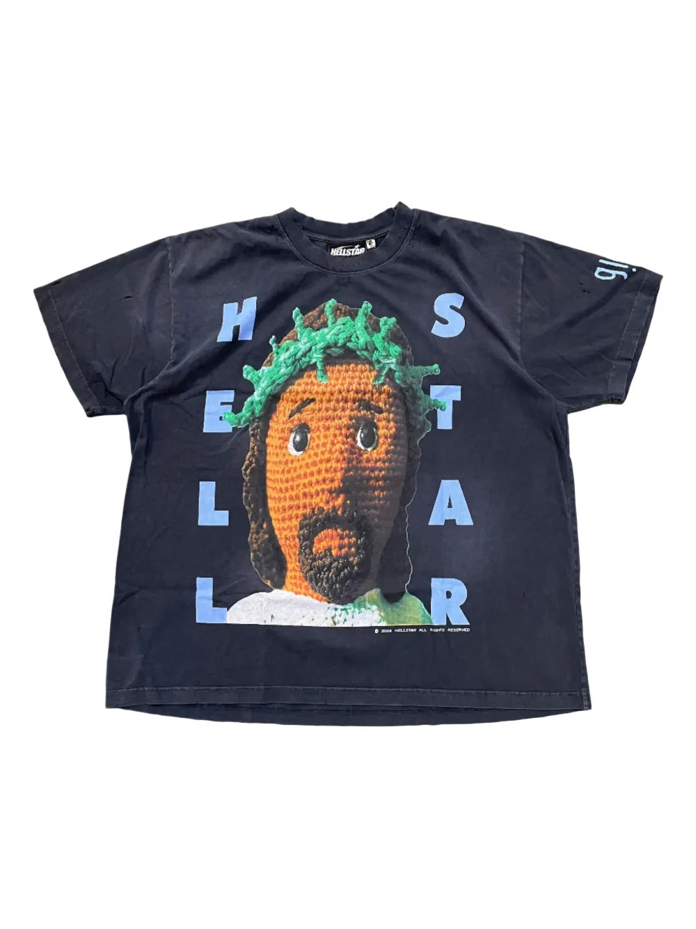 HELLSTAR playera de algodón