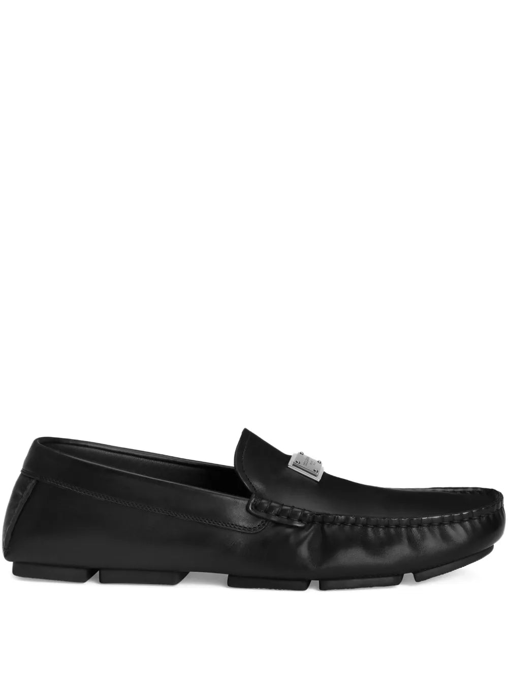 Dolce & Gabbana mocasines con placa del logo