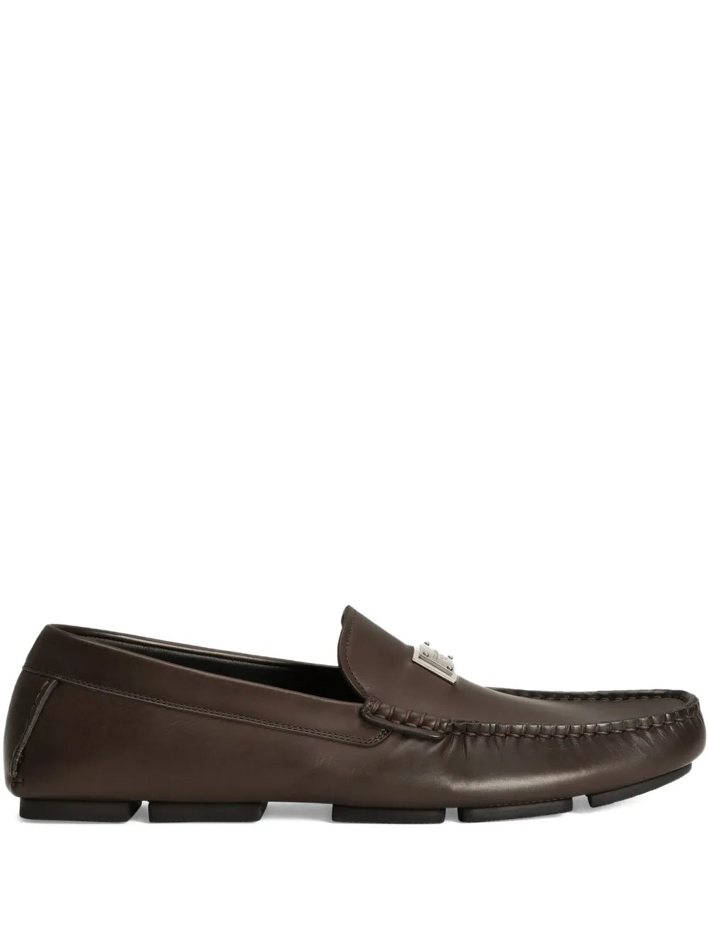 Dolce & Gabbana mocasines con placa del logo