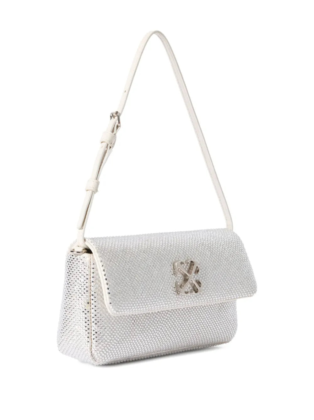 Off-White bolsa de hombro Jitney Shoulder 0.7 Strass