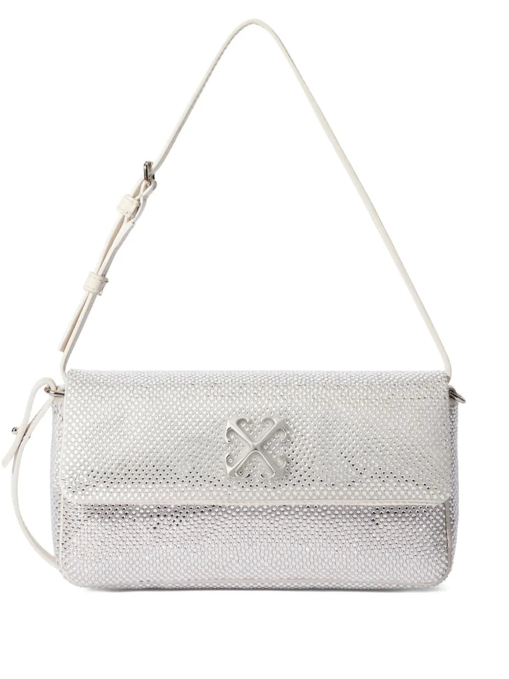 Off-White bolsa de hombro Jitney Shoulder 0.7 Strass