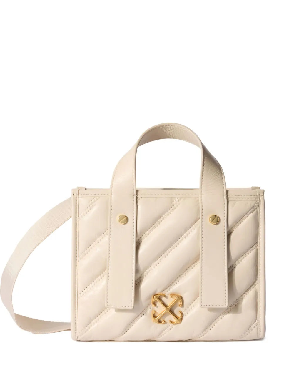 Off-White tote capitonada
