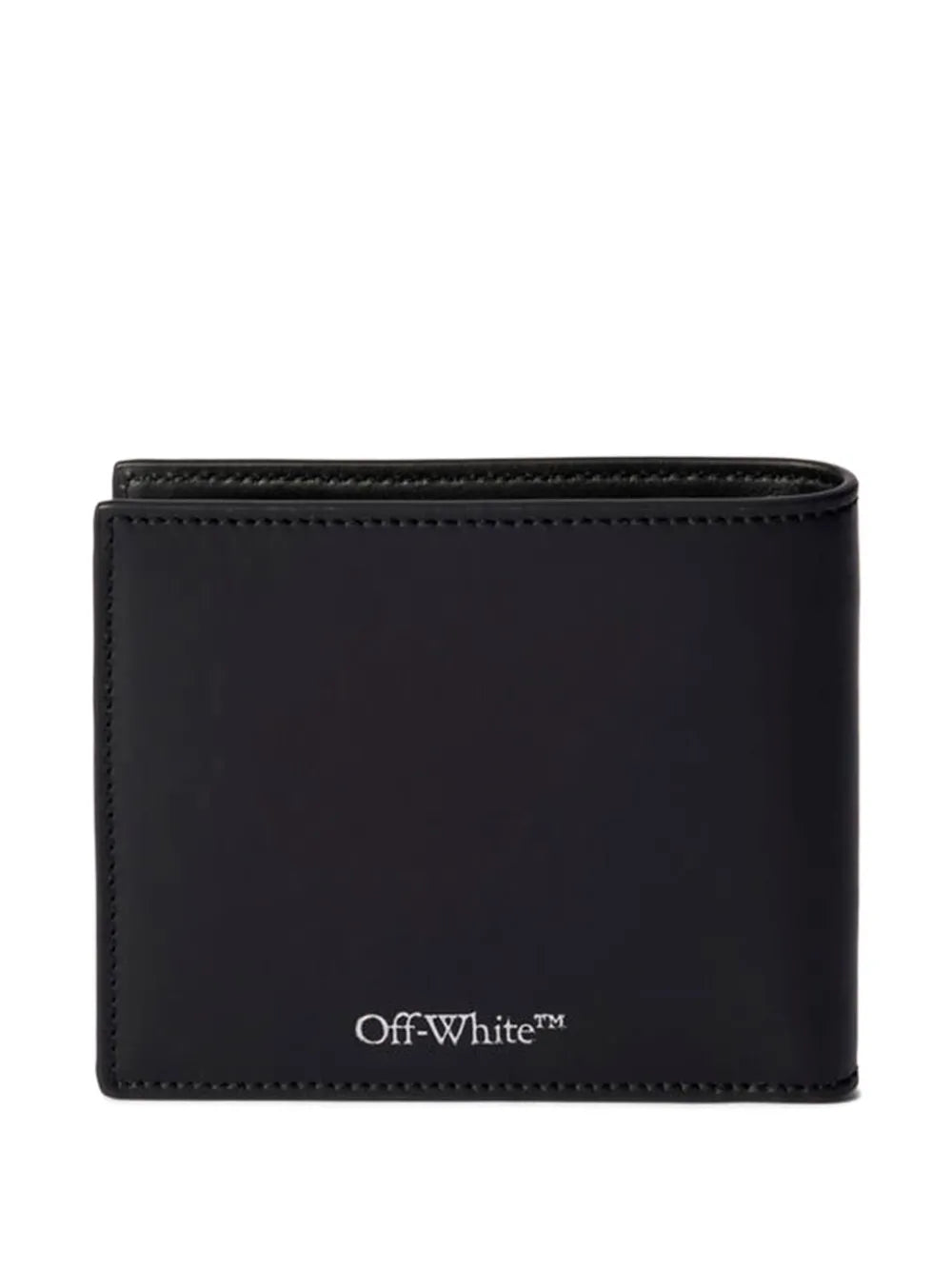 Off-White cartera con estampado gráfico