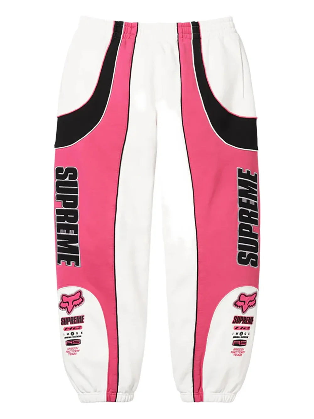 Supreme pants con logo en colaboración con Fox Racing® - Blanco - imagen 1