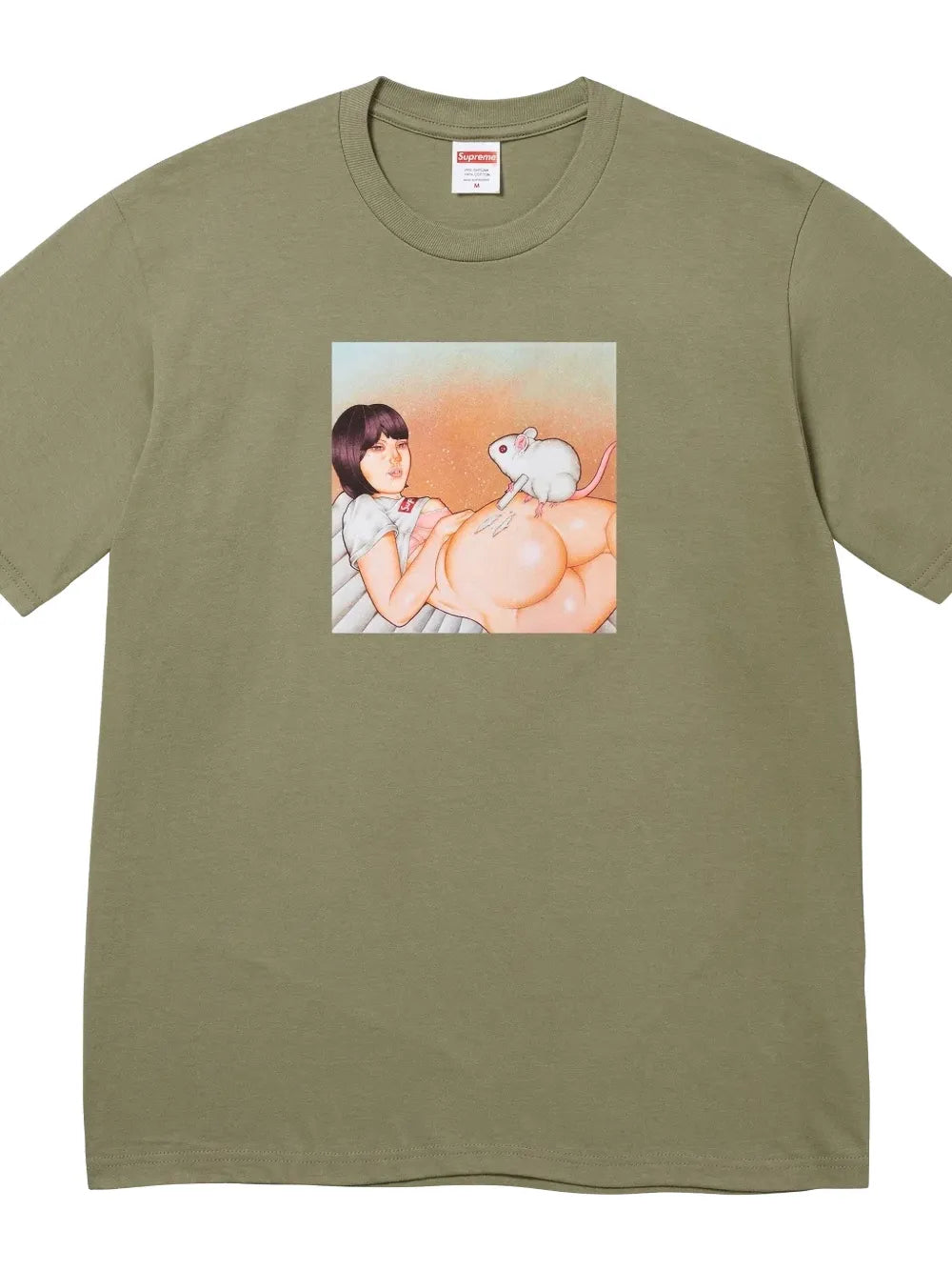 Supreme playera de ratón - Verde - imagen 2