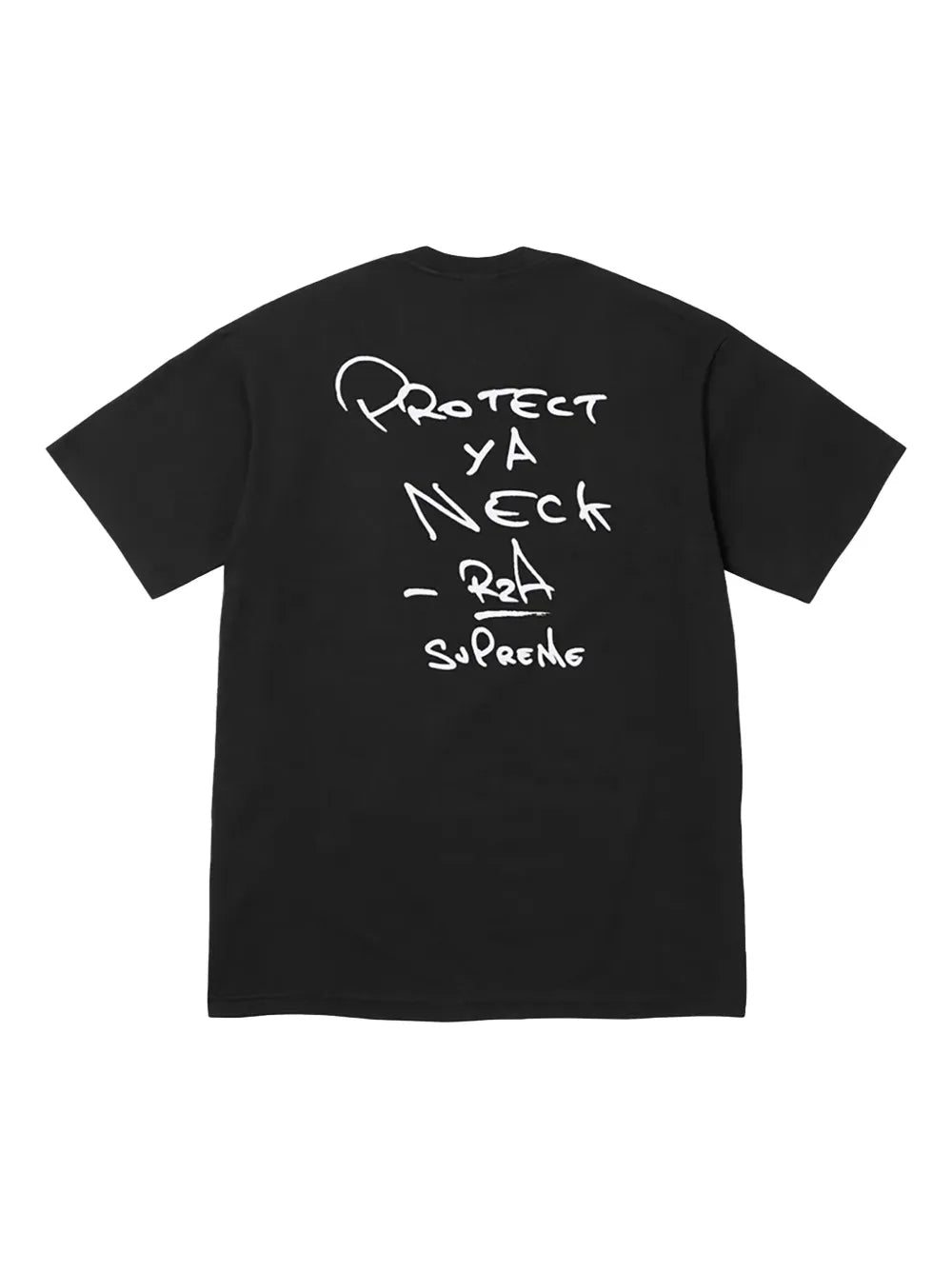 Supreme playera con estampado gráfico en colaboración con Wu-Tang - Negro - imagen 2