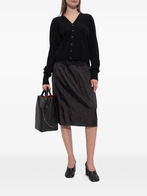Maison Margiela falda midi con volantes - imagen 2