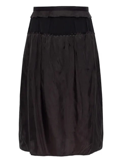 Maison Margiela falda midi con volantes - imagen 1