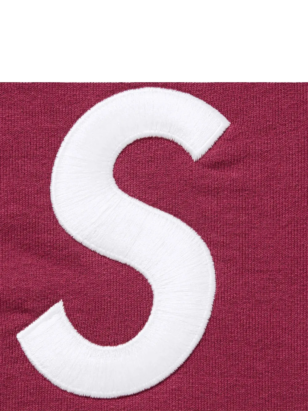 Supreme hoodie con cierre y logo estampado - Rojo - imagen 2