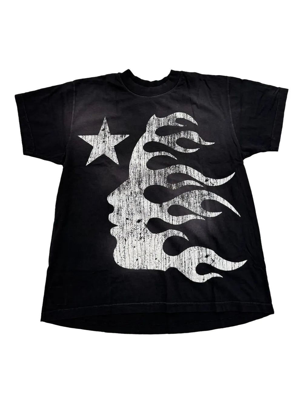 HELLSTAR playera con motivo de estrella