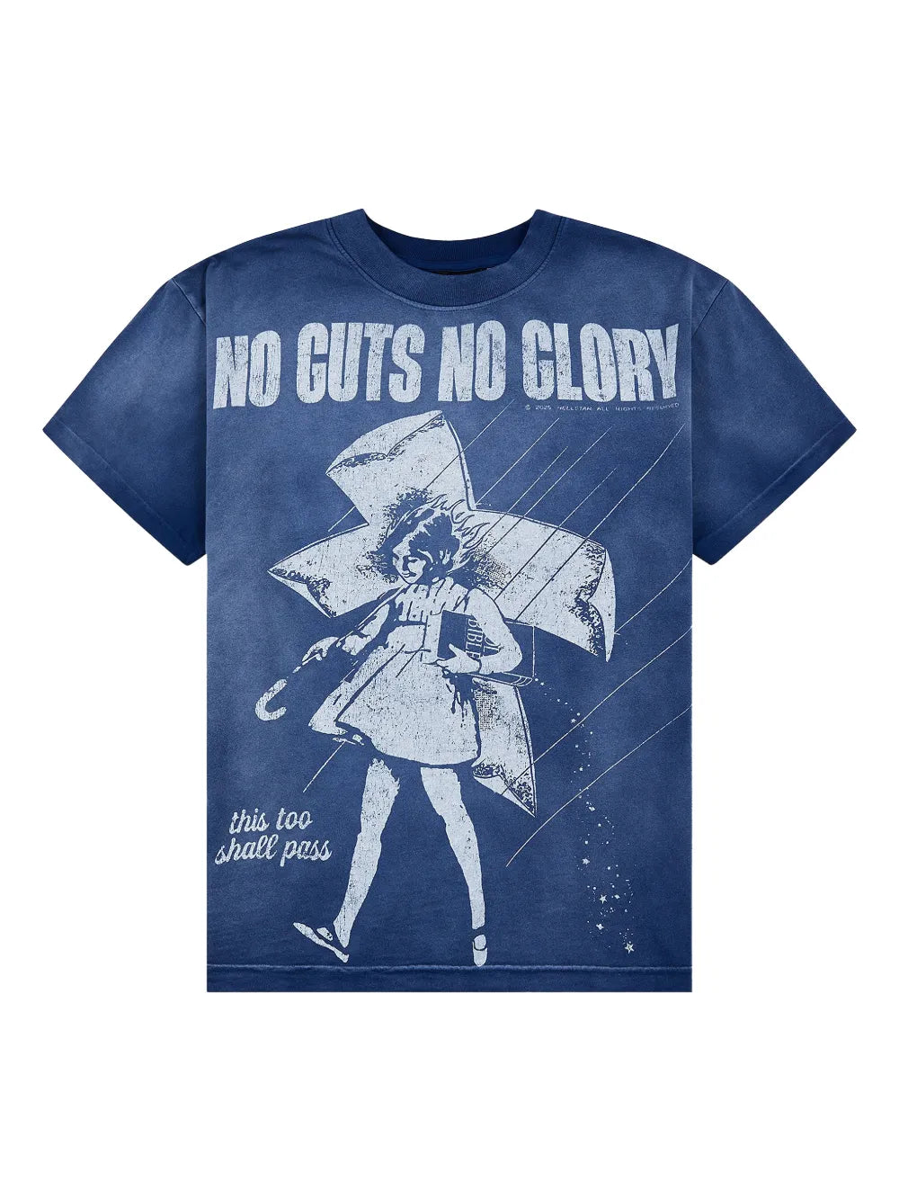 HELLSTAR playera con motivo Cross