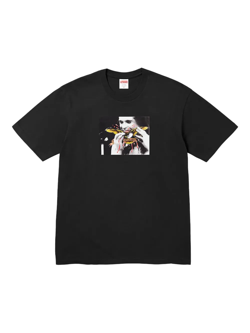 Supreme playera Ozzy en colaboración con Antihero® - Negro - imagen 1
