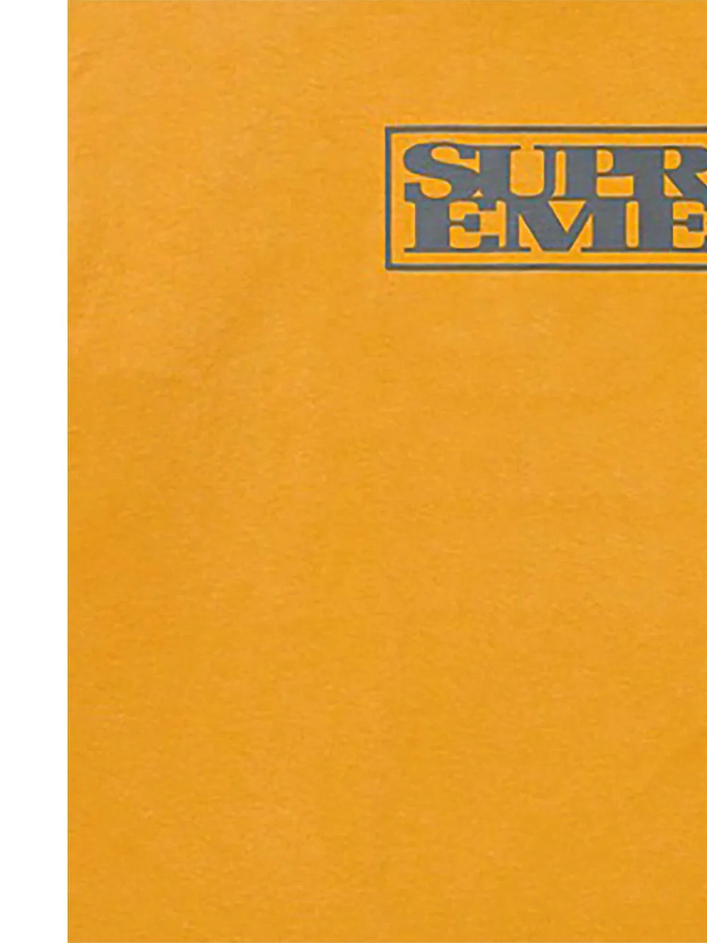 Supreme playera Connect con logo estampado - Amarillo - imagen 2