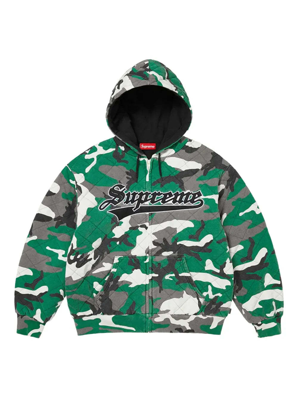 Supreme sudadera capitonada - Verde - imagen 1