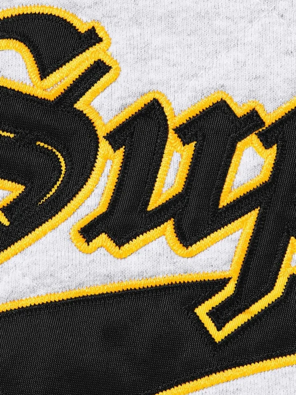 Supreme suéter capitonado con capucha - Gris - imagen 2