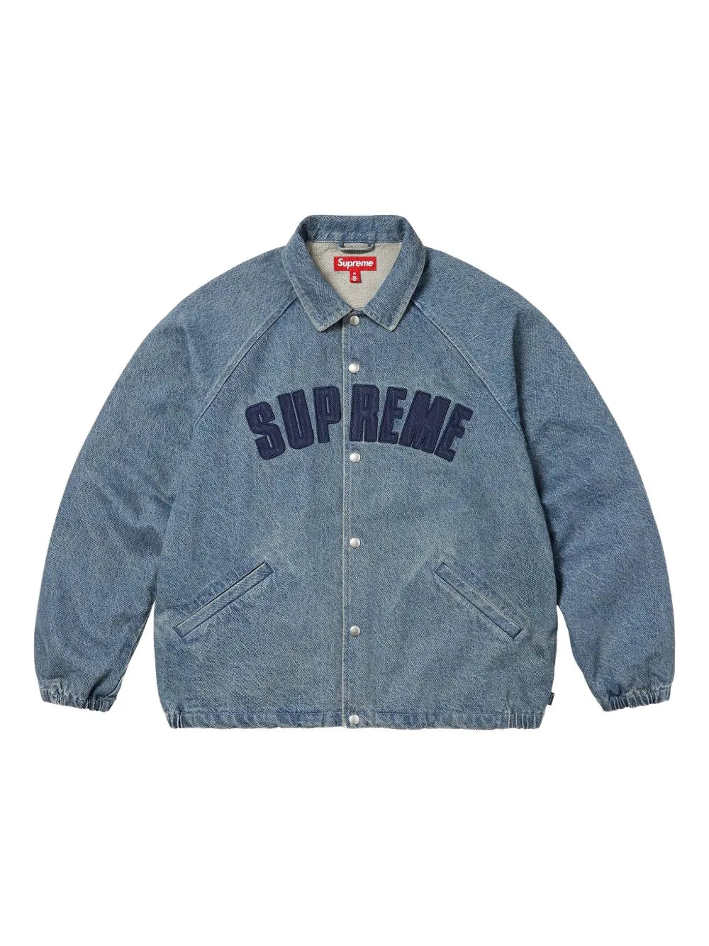 Supreme chamarra con logo bordado - Azul - imagen 1