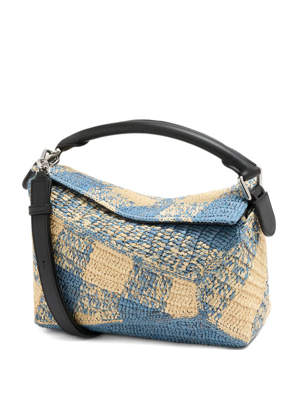 LOEWE tote Puzzle Edge pequeña en colaboración con Paula’s Ibiza