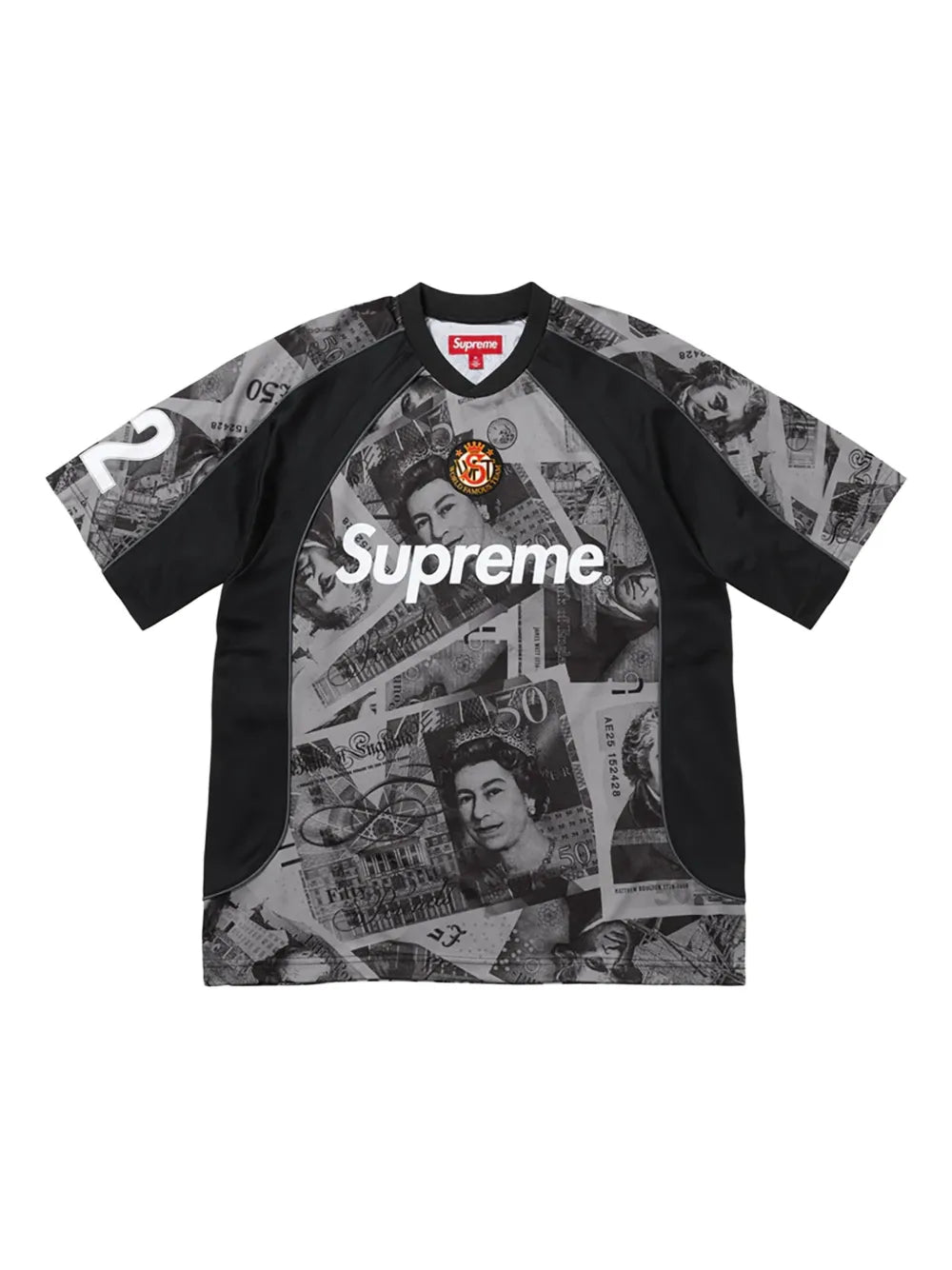 Supreme playera Pounds Soccer - Gris - imagen 1