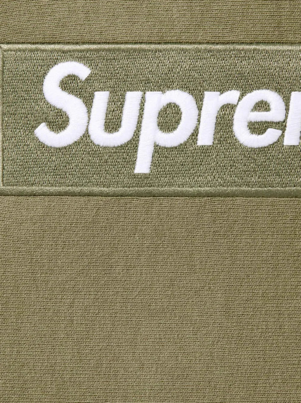 Supreme hoodie Box con logo - Verde - imagen 2