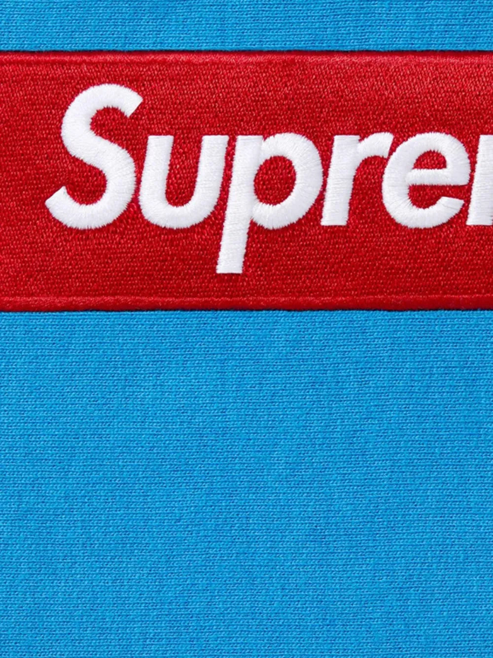 Supreme hoodie con logo estampado - Azul - imagen 2