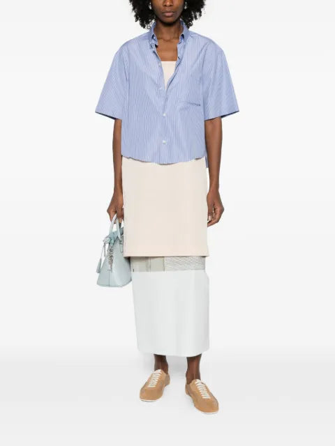 Maison Margiela camisa con motivo de rayas - imagen 2