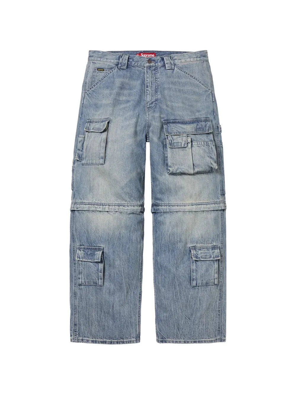 Supreme pantalones utility con cierre - Azul - imagen 1