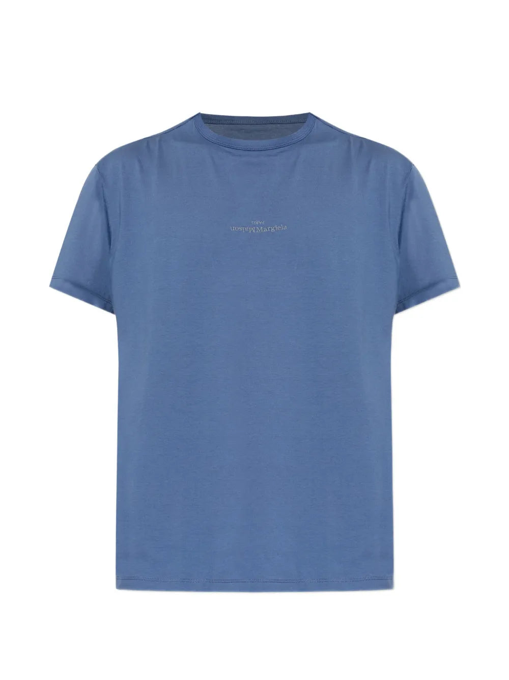 Maison Margiela playera con logo distorsionado - Azul - imagen 1