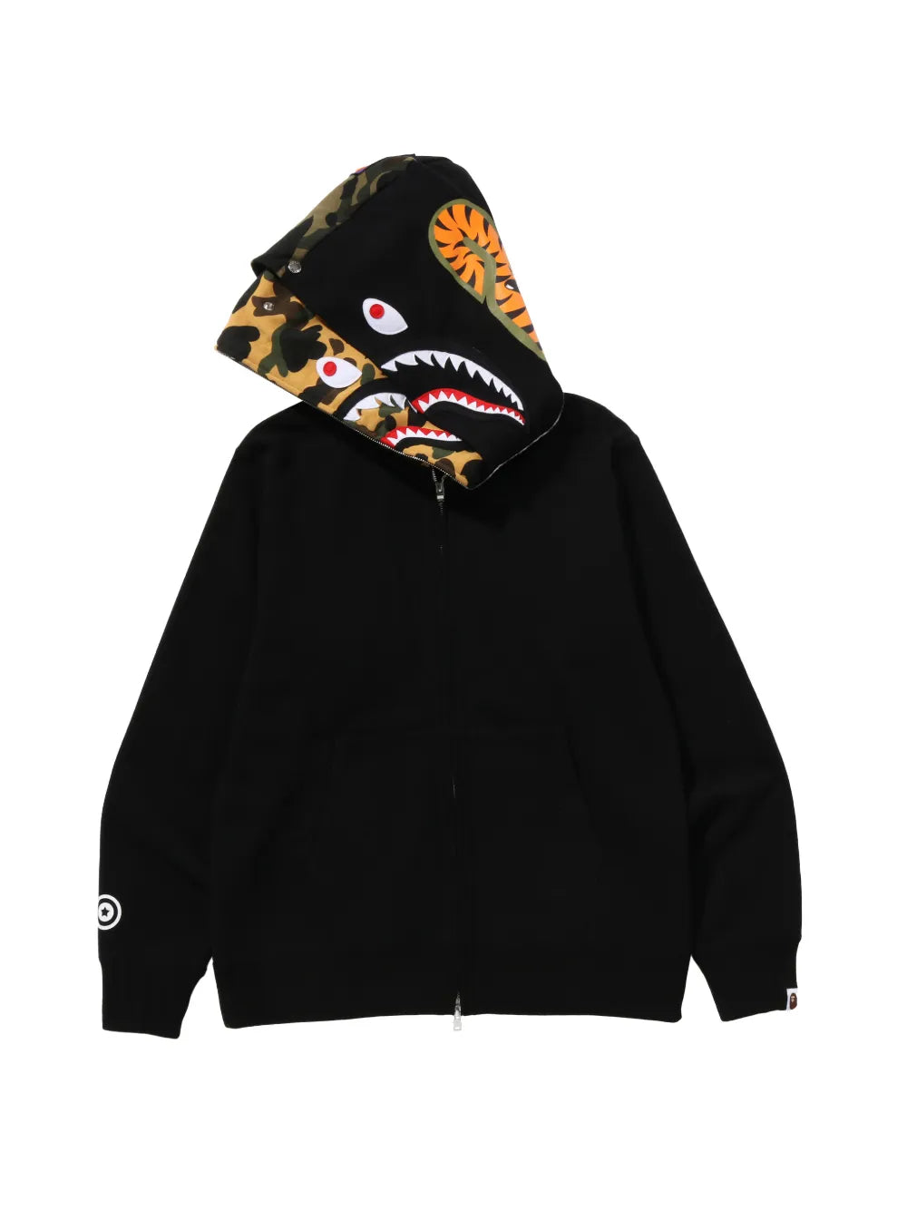 A BATHING APE® hoodie con cordones