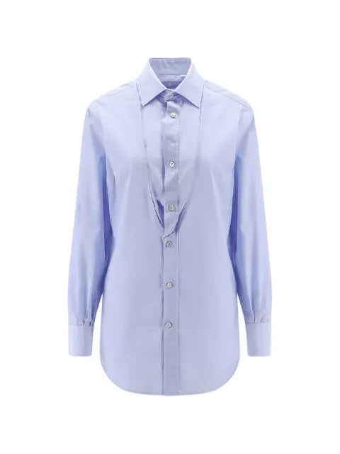 Maison Margiela camisa deshilachada con botones - imagen 1
