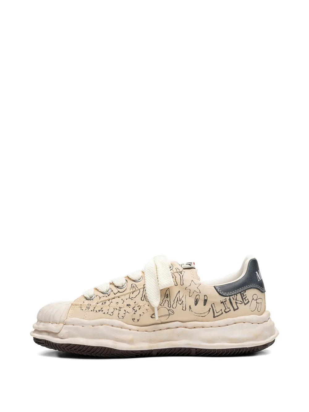 Maison MIHARA YASUHIRO tenis Blakey OG Sole - neutro