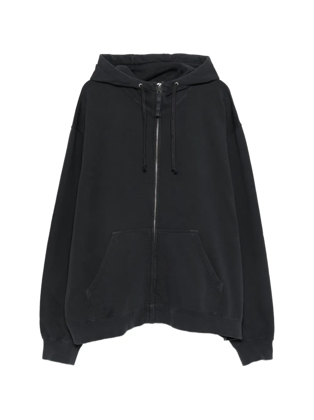 Maison Margiela hoodie con cierre - Negro - imagen 1