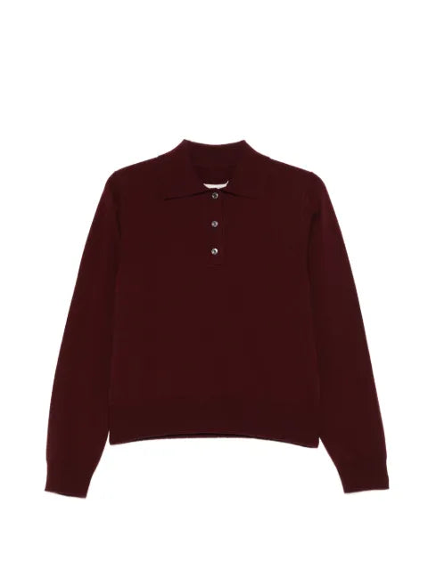 Maison Margiela playera tipo polo con botones - imagen 1