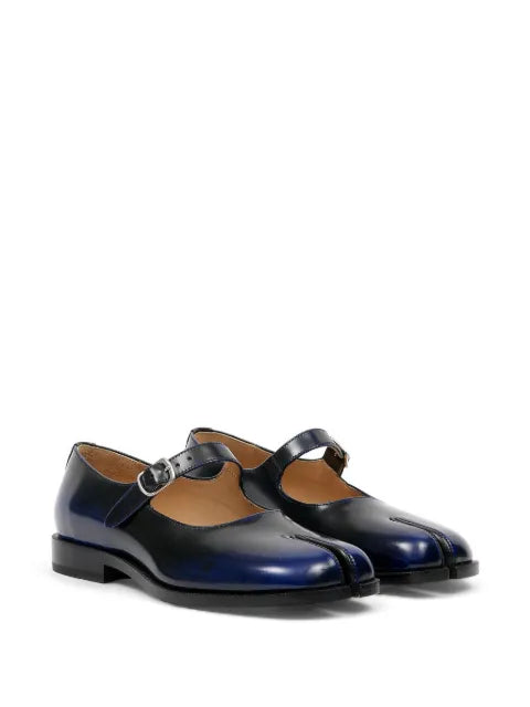 Maison Margiela mocasines estilo Mary Jane Tabi - Azul - vista 2