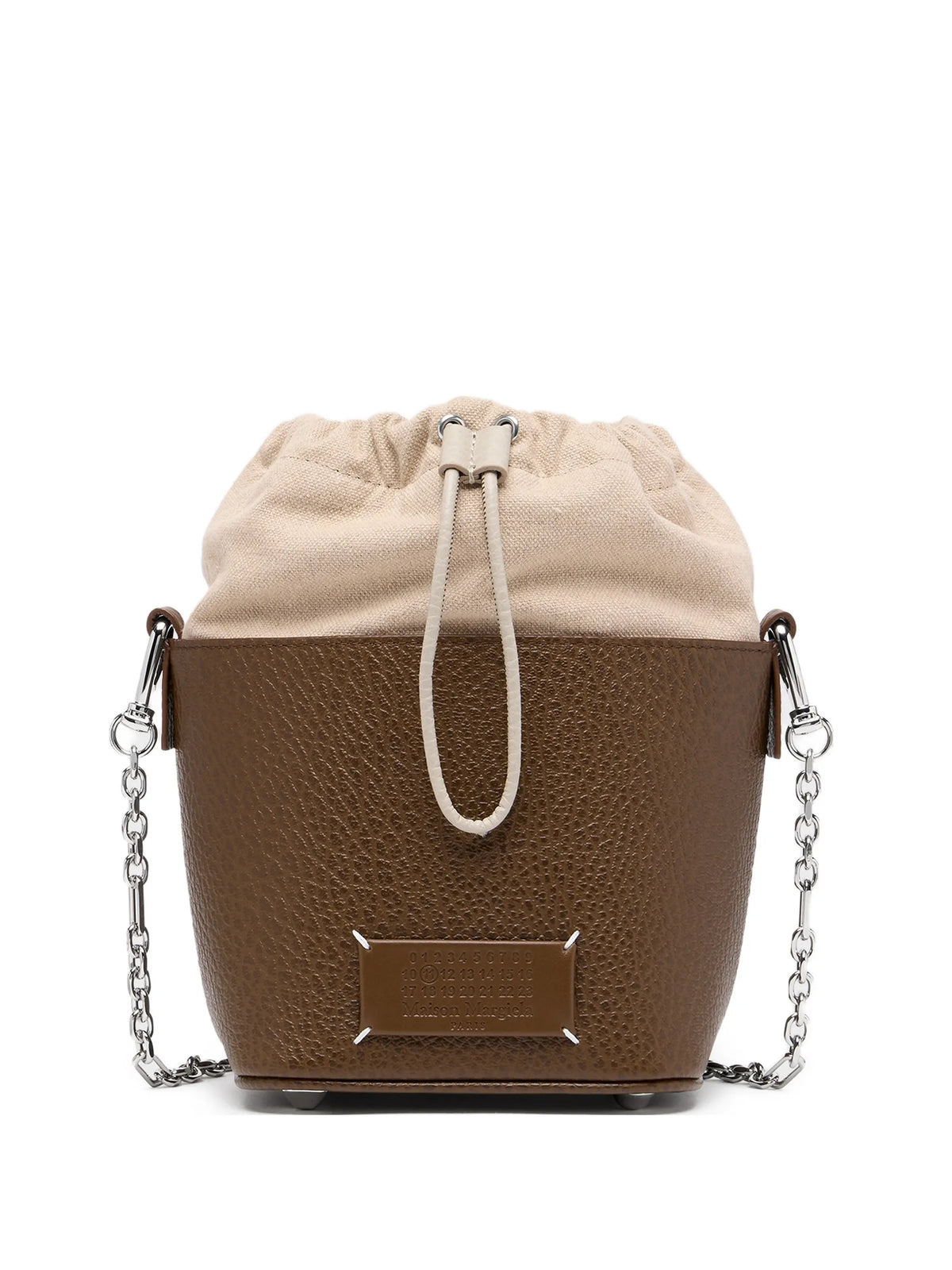 Maison Margiela bolsa bucket 5AC - Marrón - imagen 1