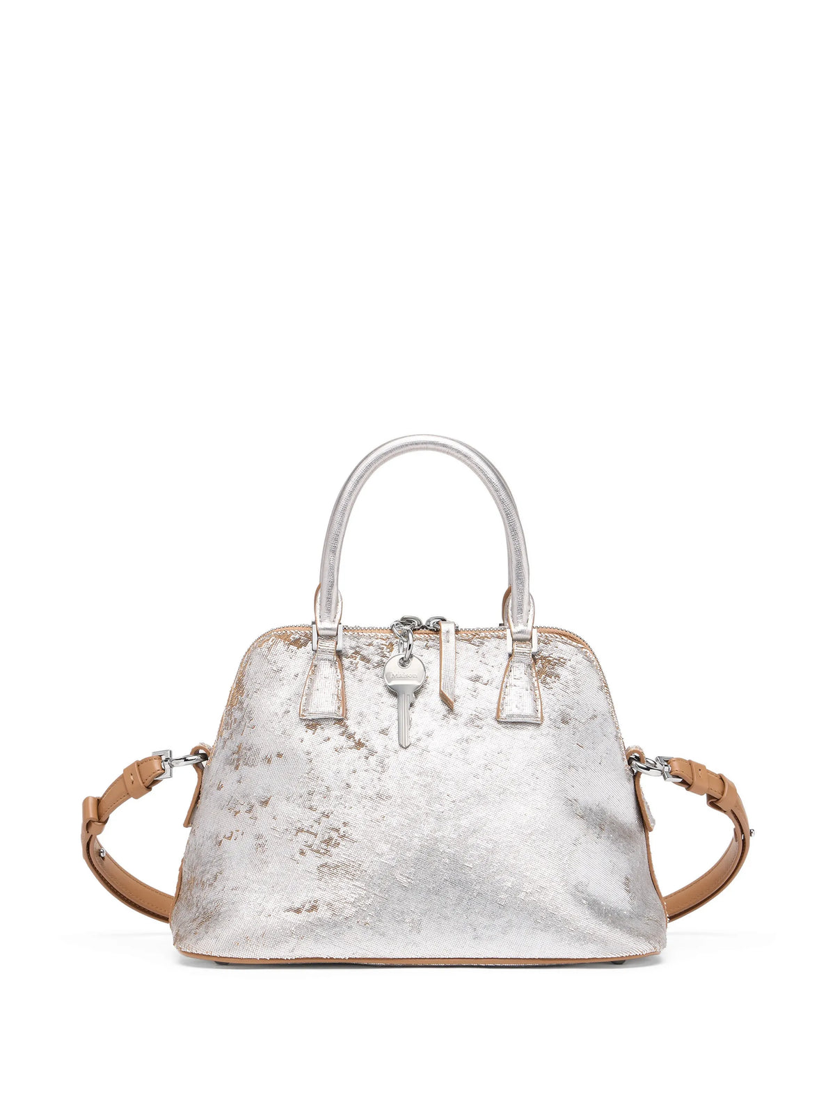 Maison Margiela tote 5AC mini - Plateado - imagen 3