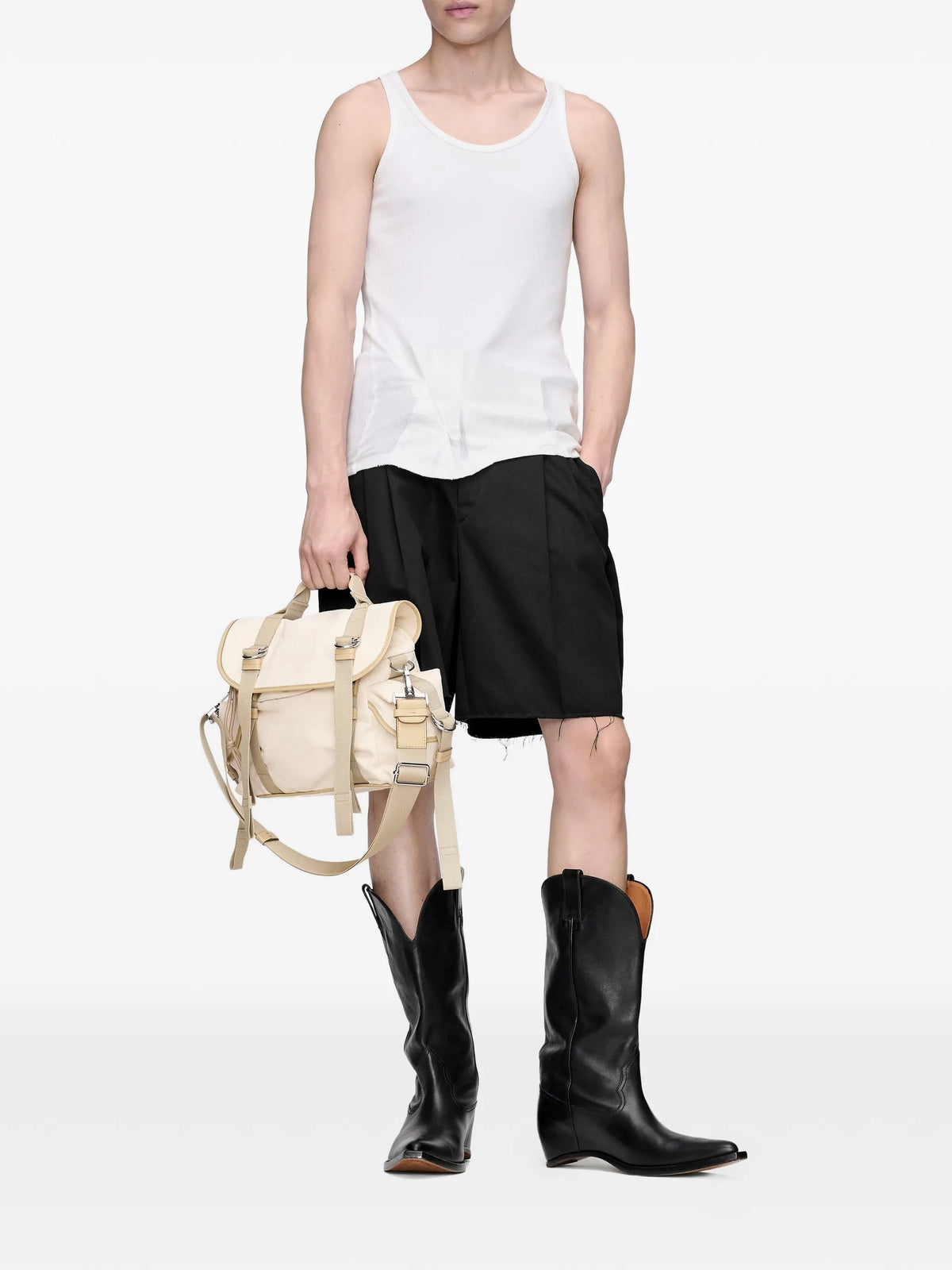 Maison Margiela tote de algodón - Neutro - imagen 2